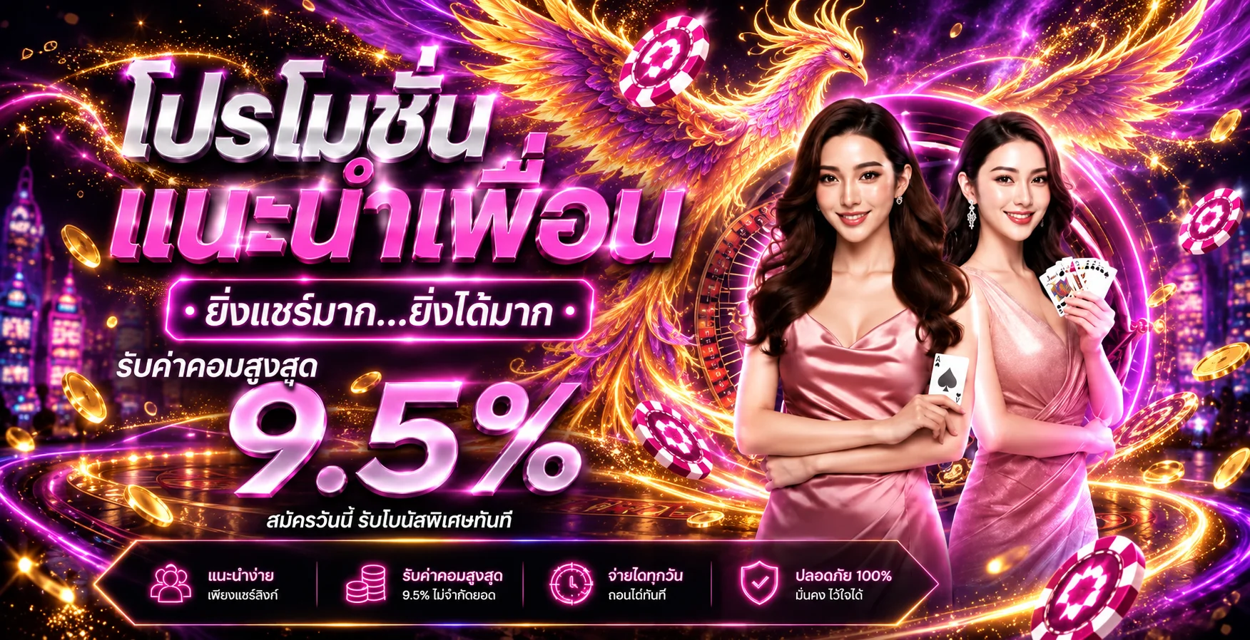 โปรโมชั่นและบริการสมาชิก METANG365